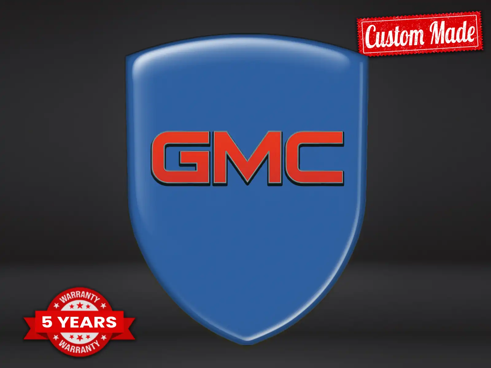 GMC Etiqueta Impermeable Resistente Deporte Personalizable